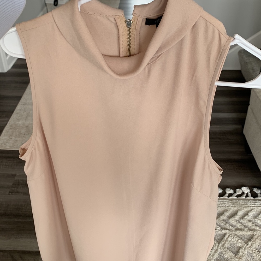 Forever 21 nude dress tank size M